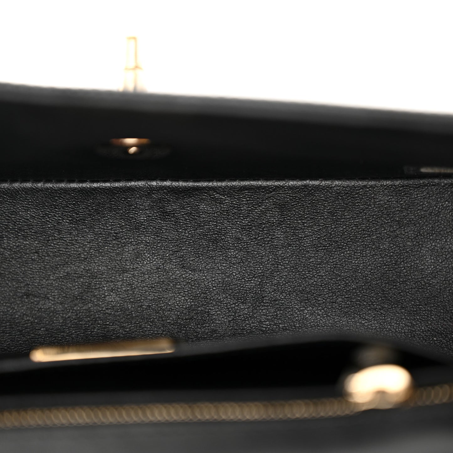 Lizard Mini Rectangular Flap Black