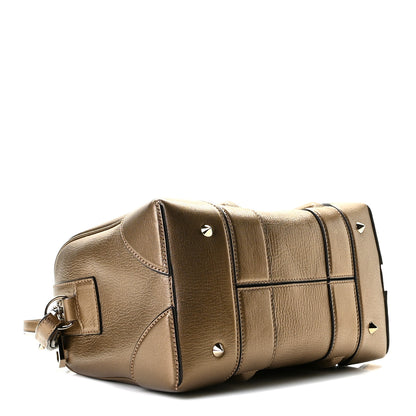 Givenchy Metallic Goatskin Mini Lucrezia Gold 6 of 11