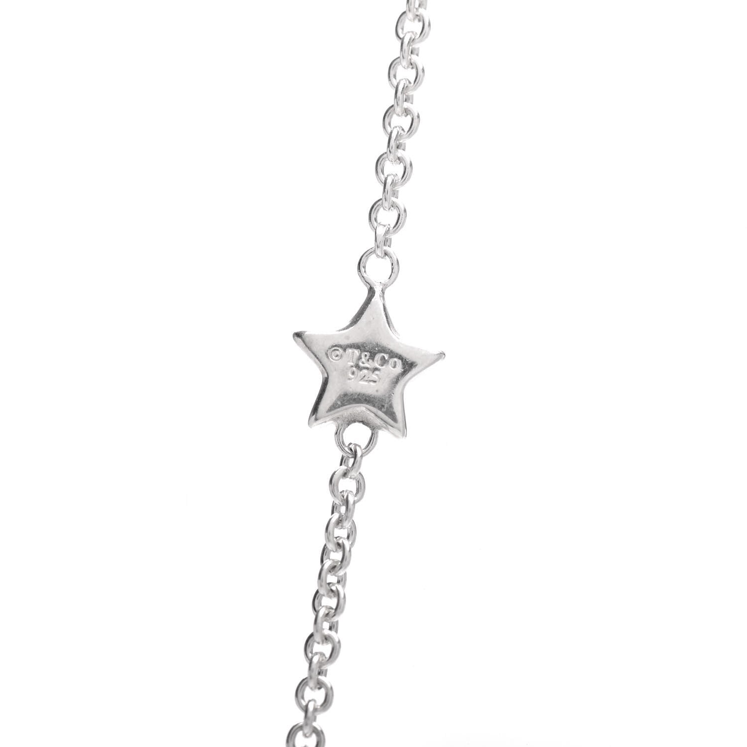 Tiffany Sterling Silver Star Lariat Necklace 5 of 5