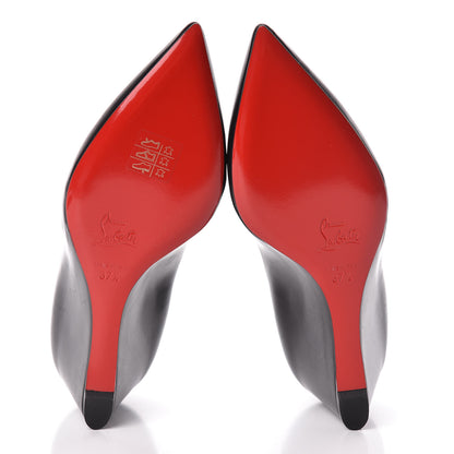 Christian Louboutin Shiny Nappa Pipina 55 Wedges 37.5 Black 7 of 9