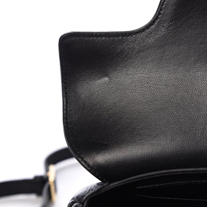 Celine Grained Calfskin Besace Small 16 Black 8 of 13