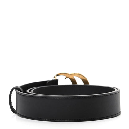 Gucci Calfskin Double G 30mm Belt 75 30 Black 2 of 6