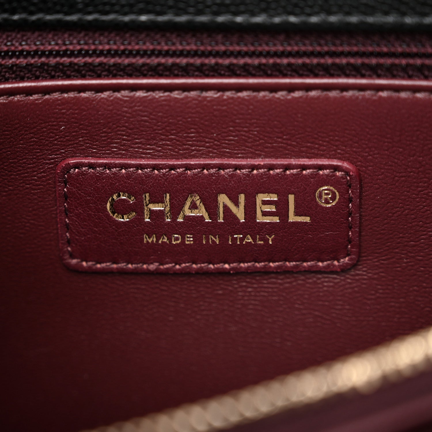 Chanel Caviar Quilted Small Coco Handle Flap Black 6 of 16