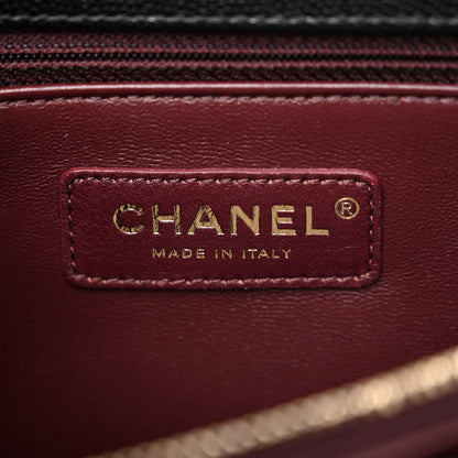 Chanel Caviar Quilted Small Coco Handle Flap Black 6 of 16