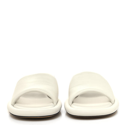 Fendi Nappa Baguette 60mm Slide Sandals 36 White 2 of 8