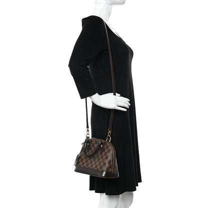 Louis Vuitton Damier Ebene Alma BB 2 of 13
