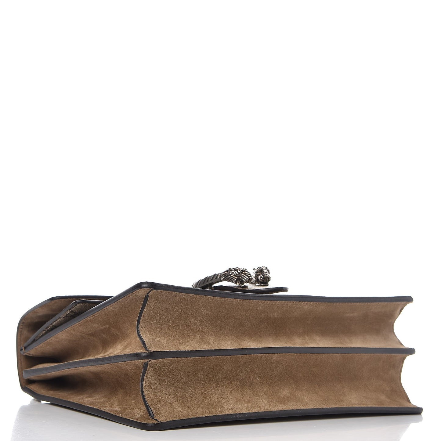GG Supreme Monogram Medium Dionysus Shoulder Bag Taupe