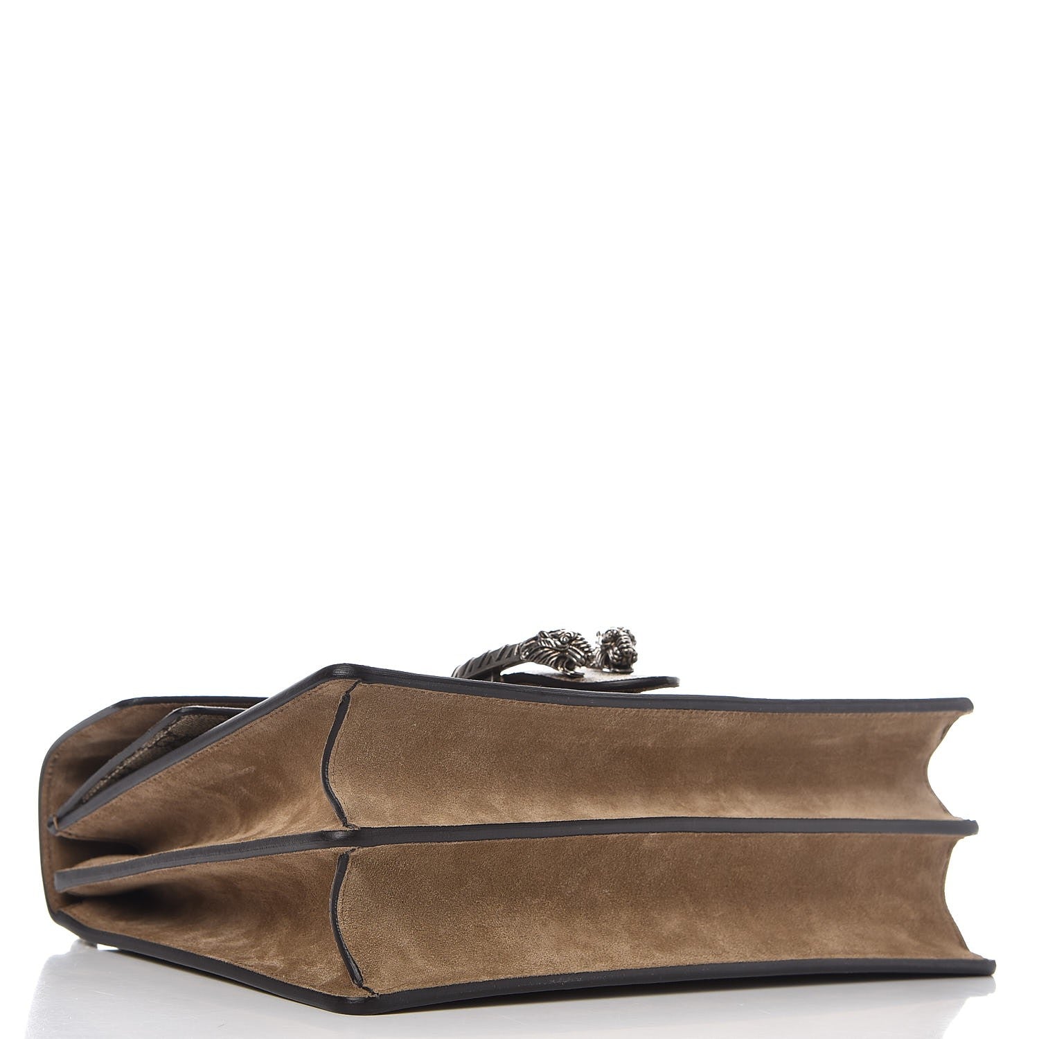 Gucci GG Supreme Monogram Medium Dionysus Shoulder Bag Taupe 5 of 8