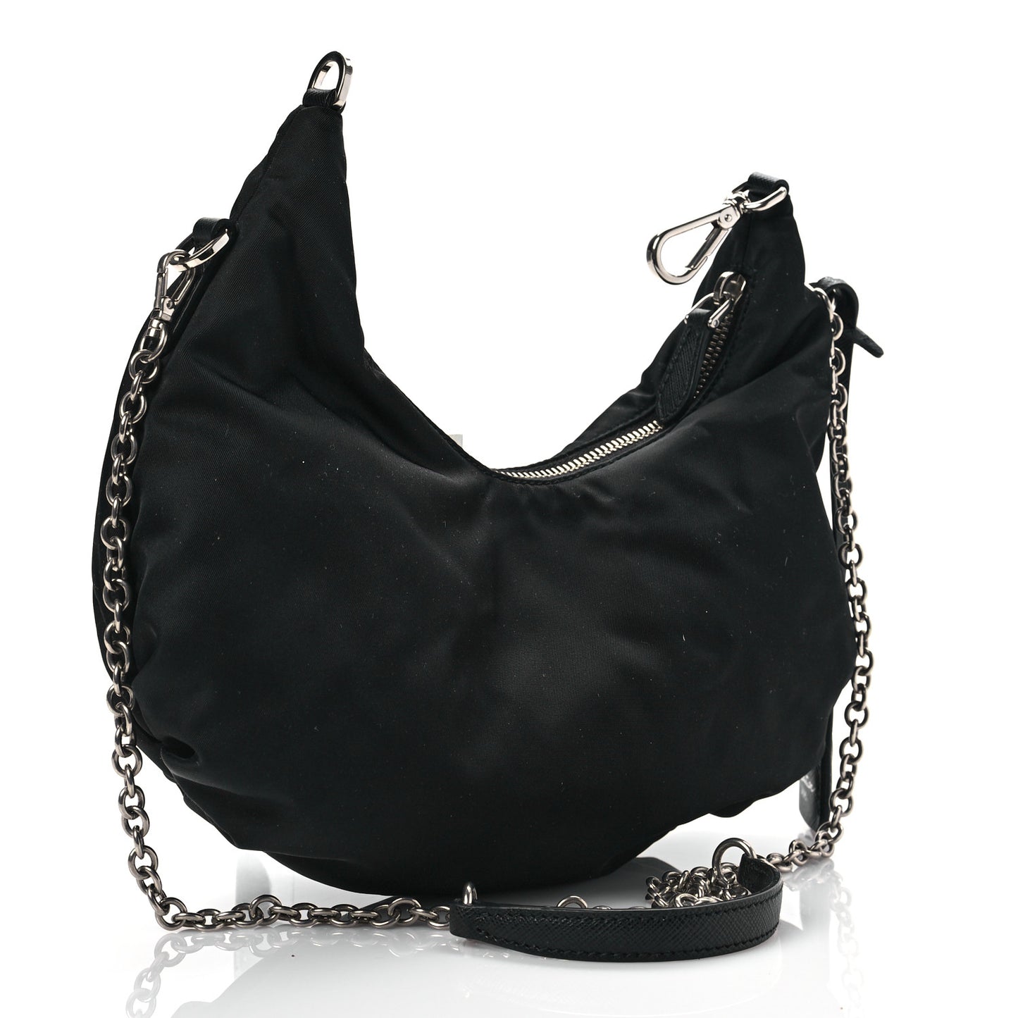 Tessuto Nylon Saffiano Re-Edition 2006 Shoulder Bag Black