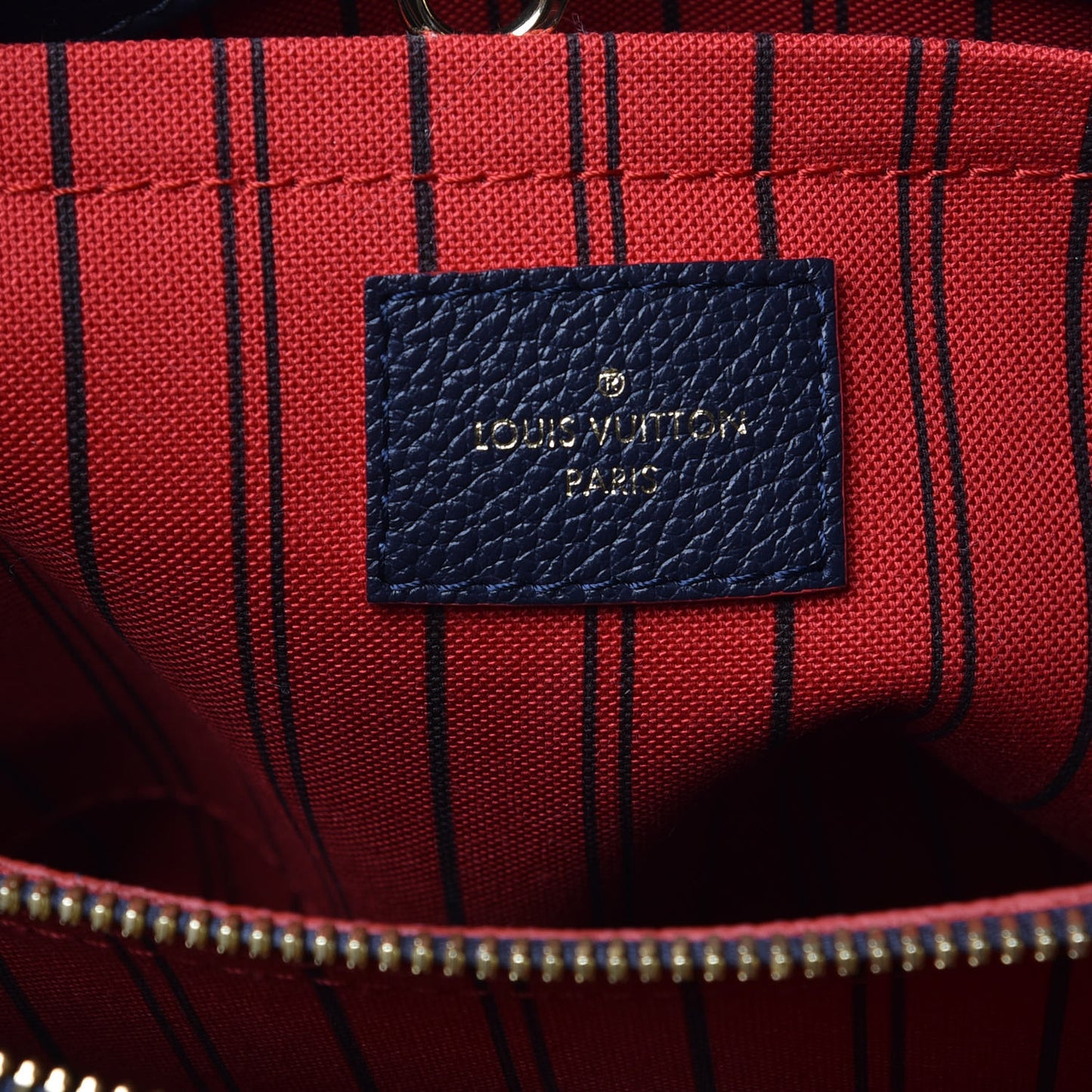 Empreinte Montaigne GM Marine Rouge