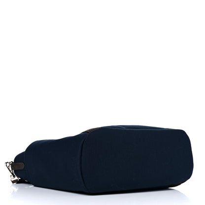 Hermes Toile Sac De Pansage Groom Bleu Navy Feu 4 of 14