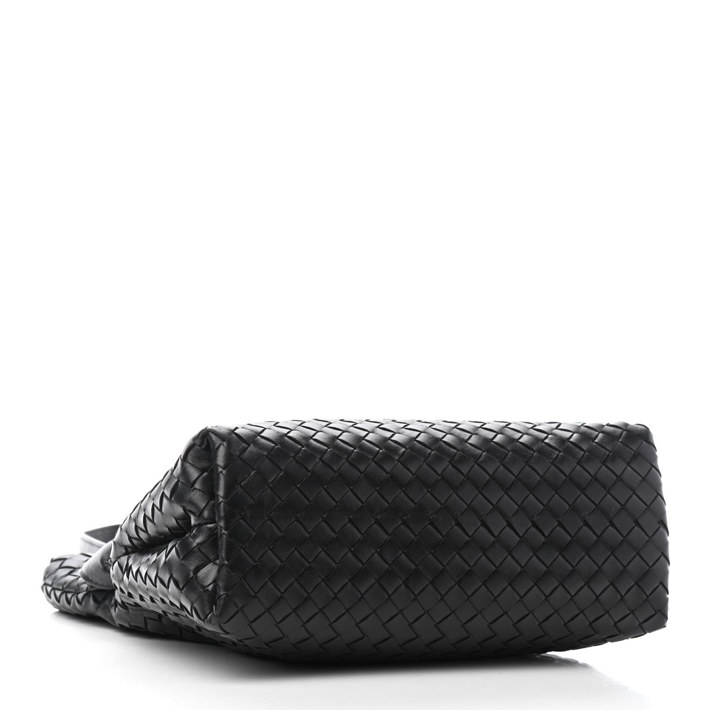 Nappa Intrecciato The Fold Crossbody Black