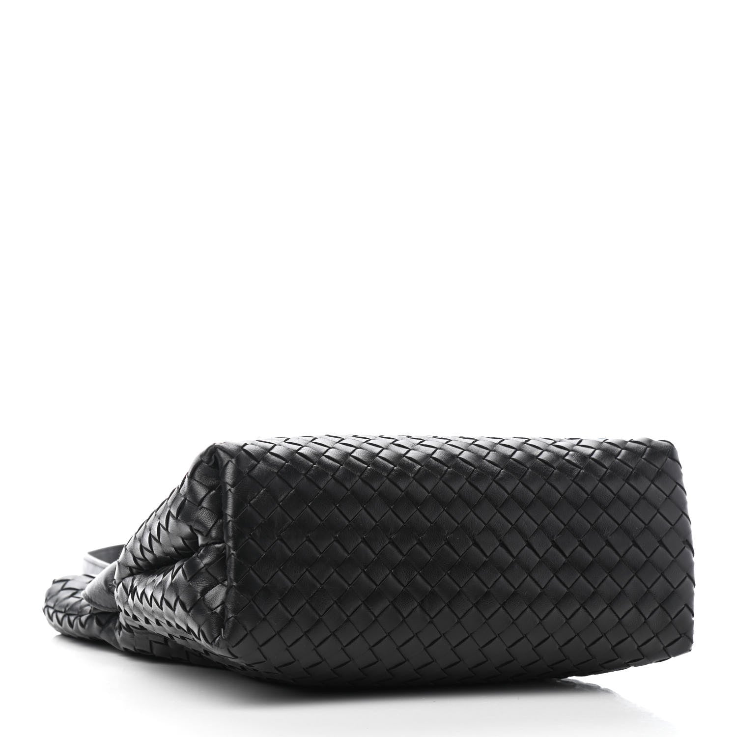 Bottega Veneta Nappa Intrecciato The Fold Crossbody Black 3 of 4