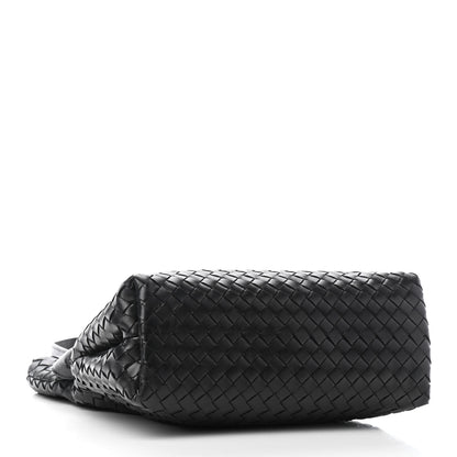 Bottega Veneta Nappa Intrecciato The Fold Crossbody Black 3 of 4