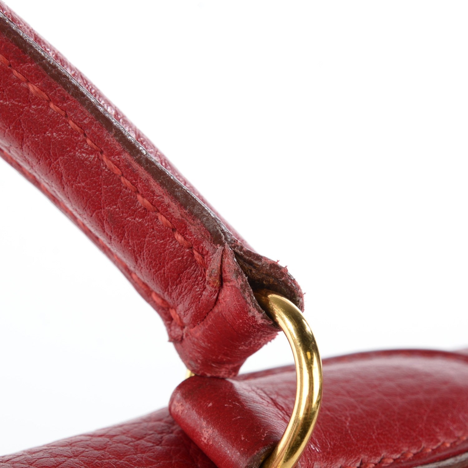 Hermes Taurillon Clemence Kelly Retourne 32 Rouge 20 of 20