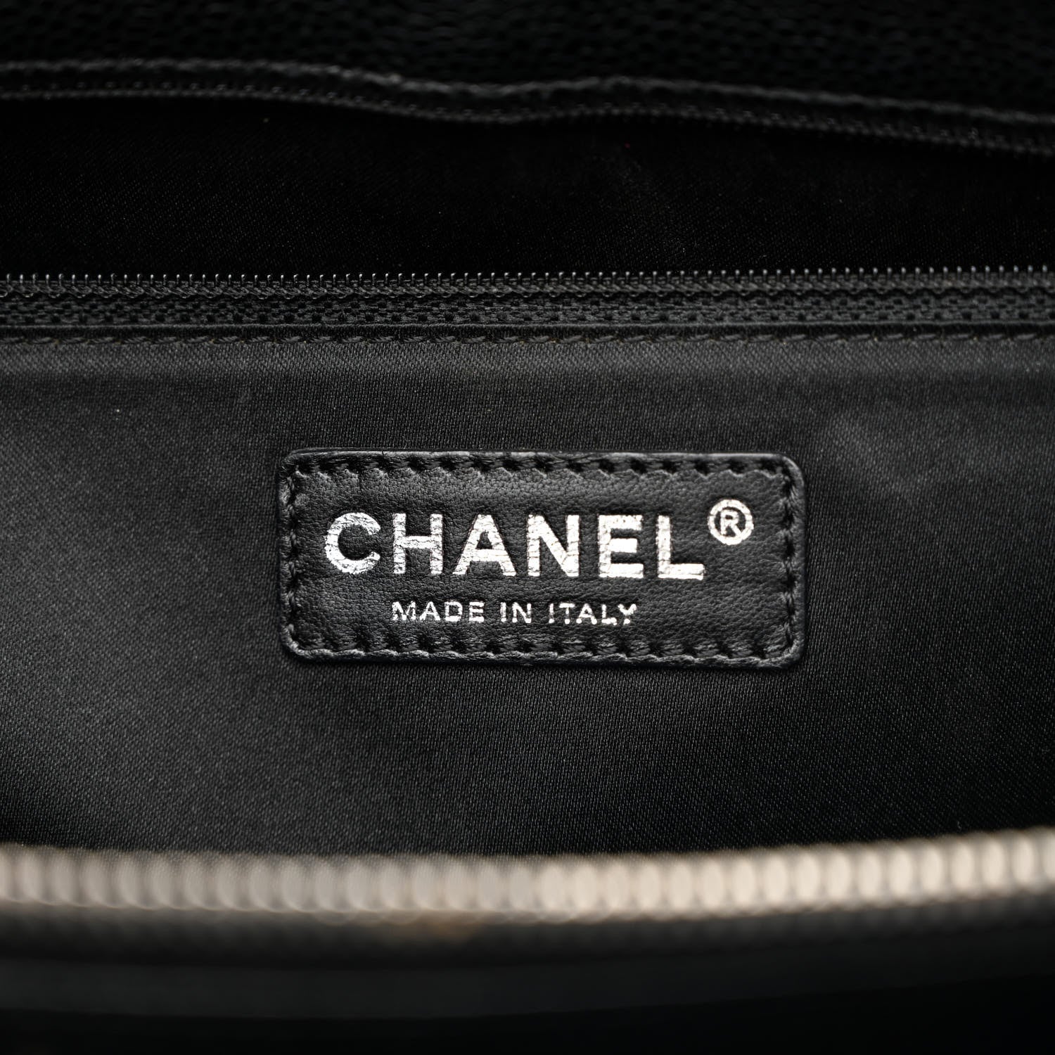 Chanel Caviar Quilted Grand Shopping Tote GST Black 6 of 16