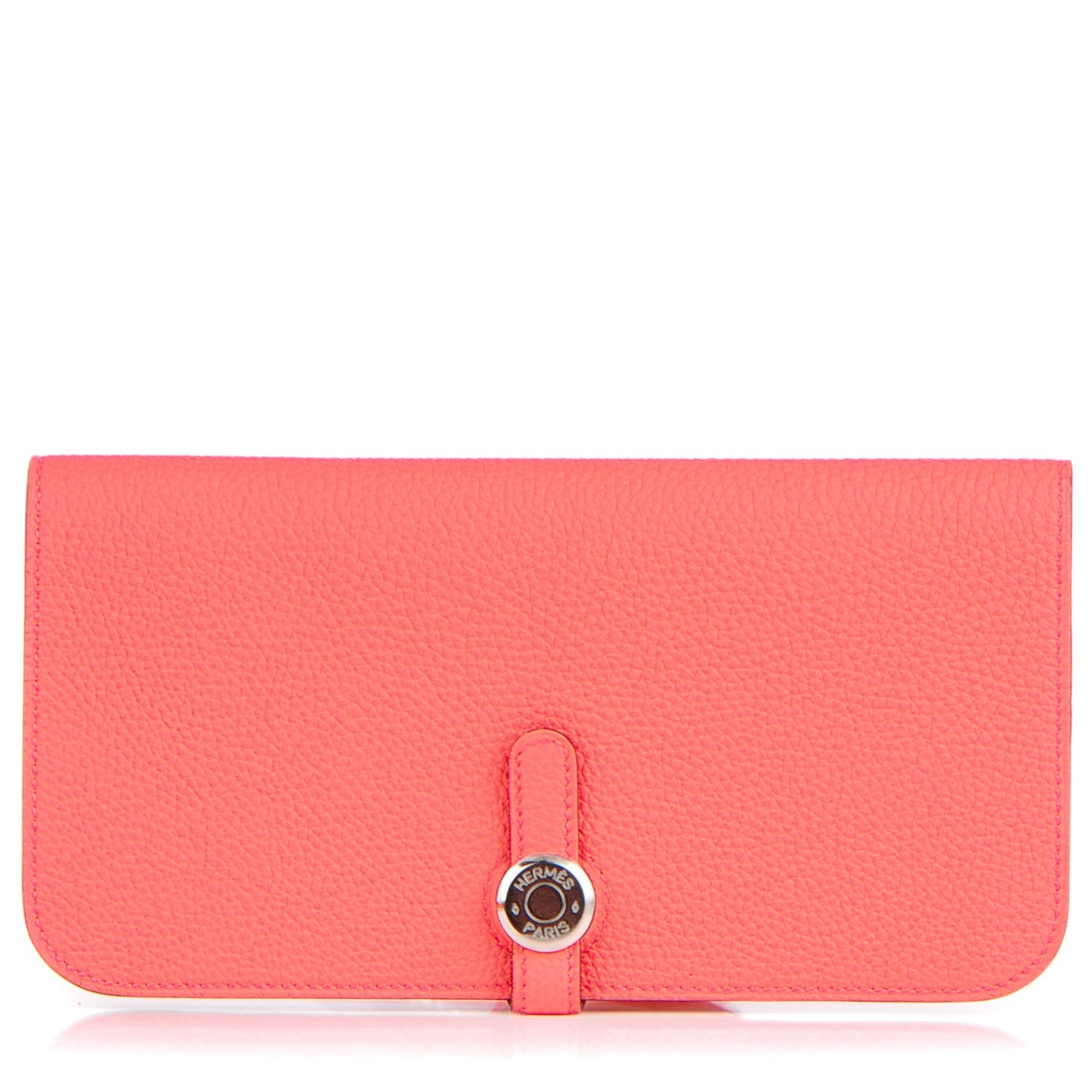 Togo Dogon Recto Verso Wallet Rose Candy