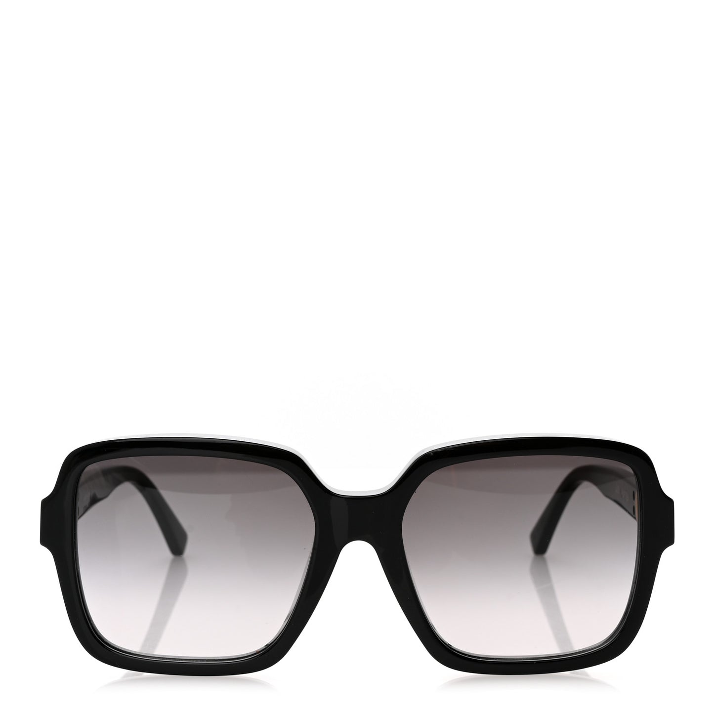 Acetate Mini Link Soft Square Sunglasses Z1727E Black
