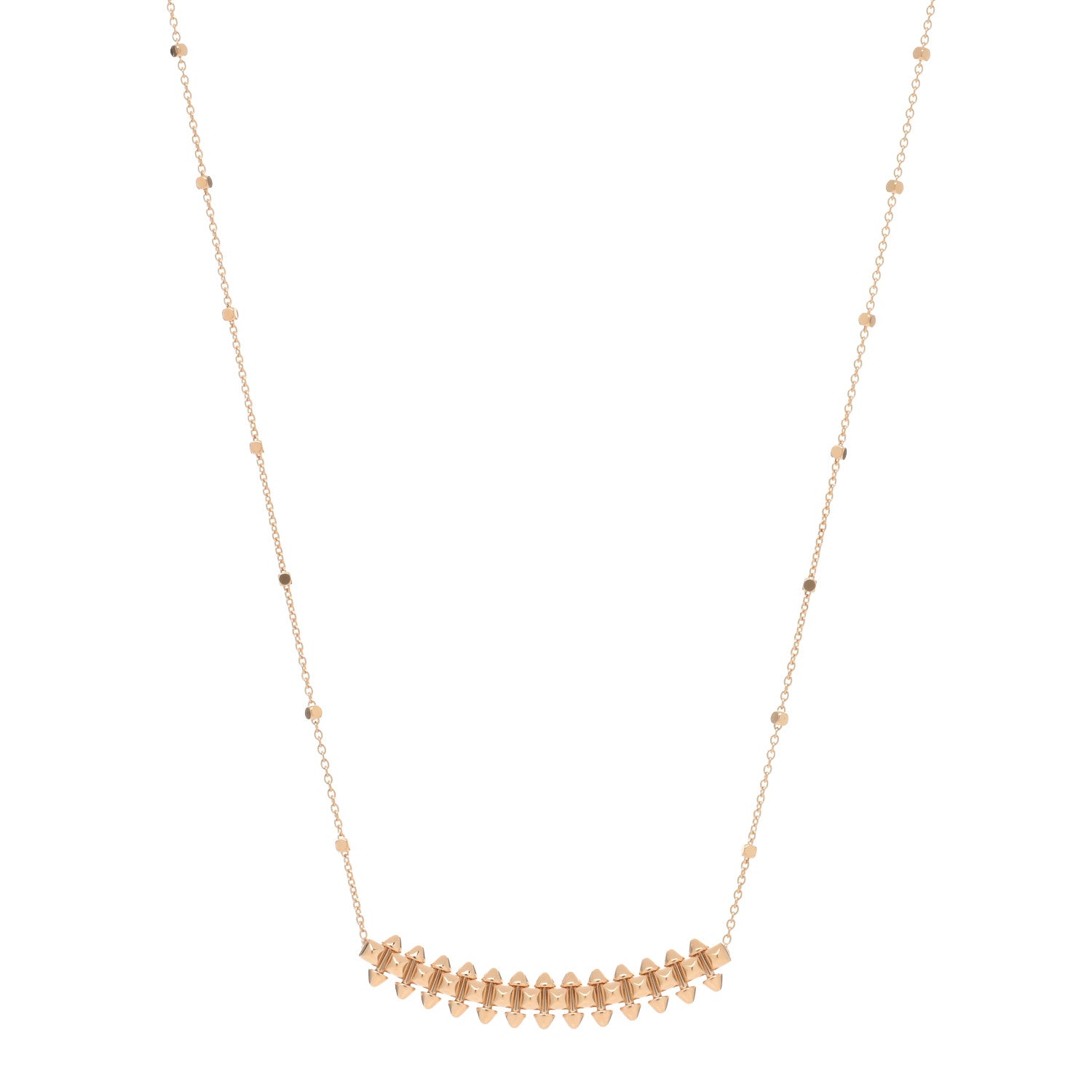 Cartier 18K Pink Gold Small Clash de Cartier Necklace 1 of 4