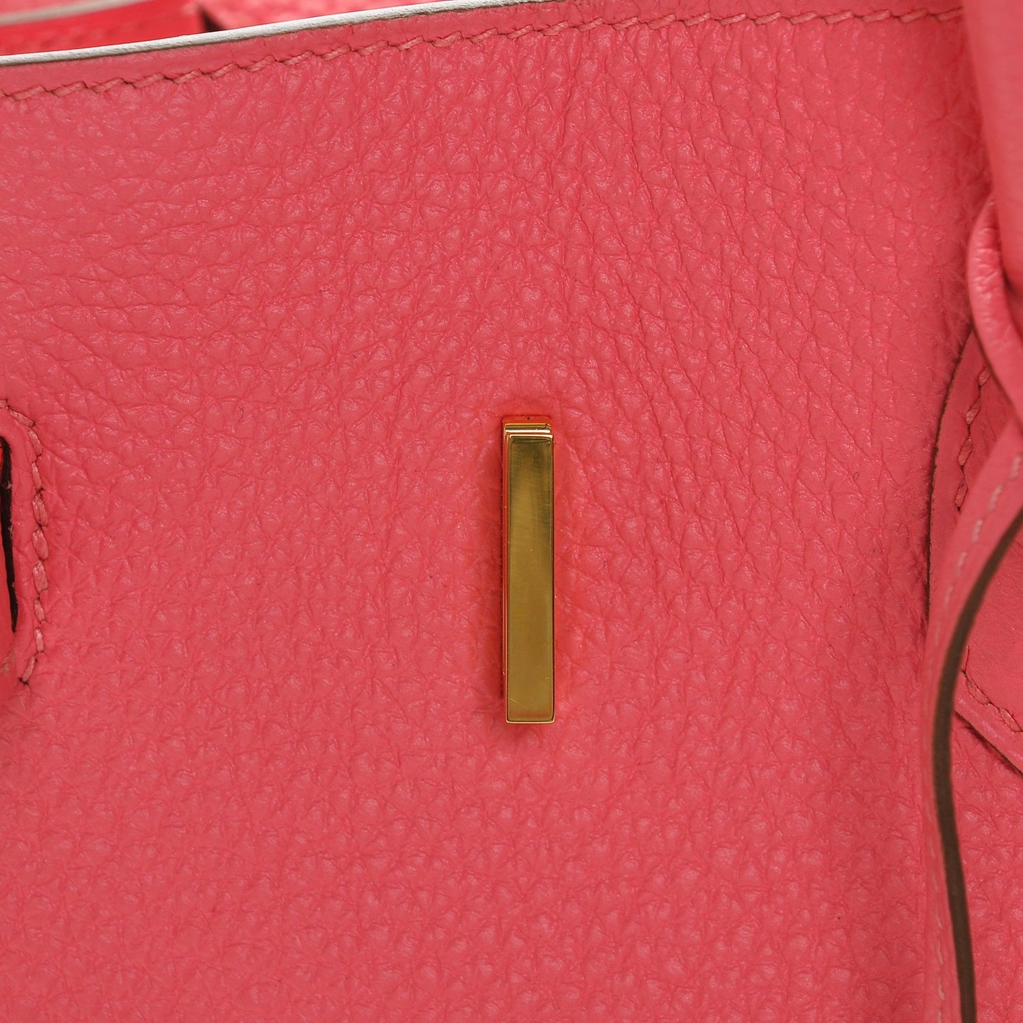 Togo Birkin 35 Rose Lipstick