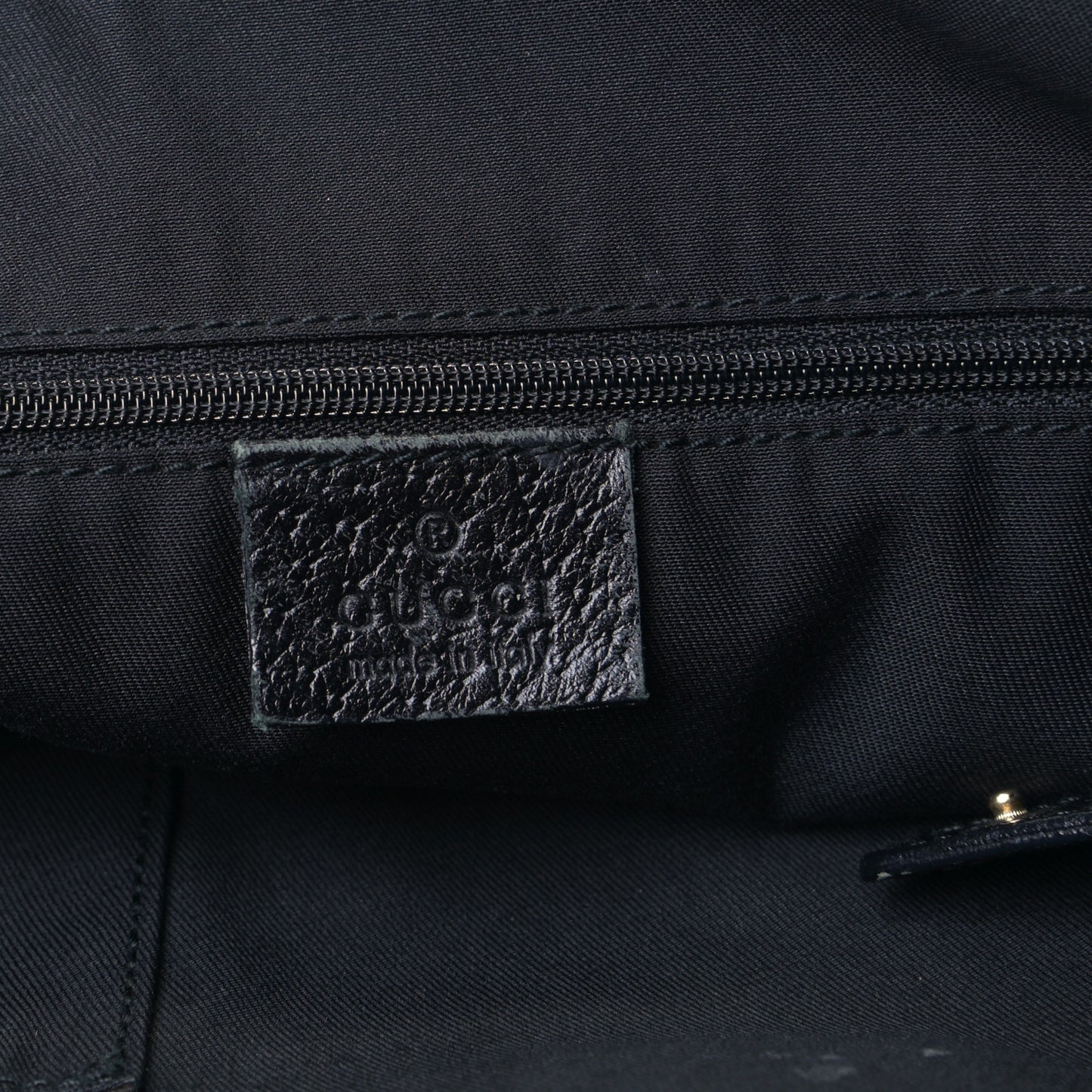 Monogram Medium Abbey Shoulder Bag Black
