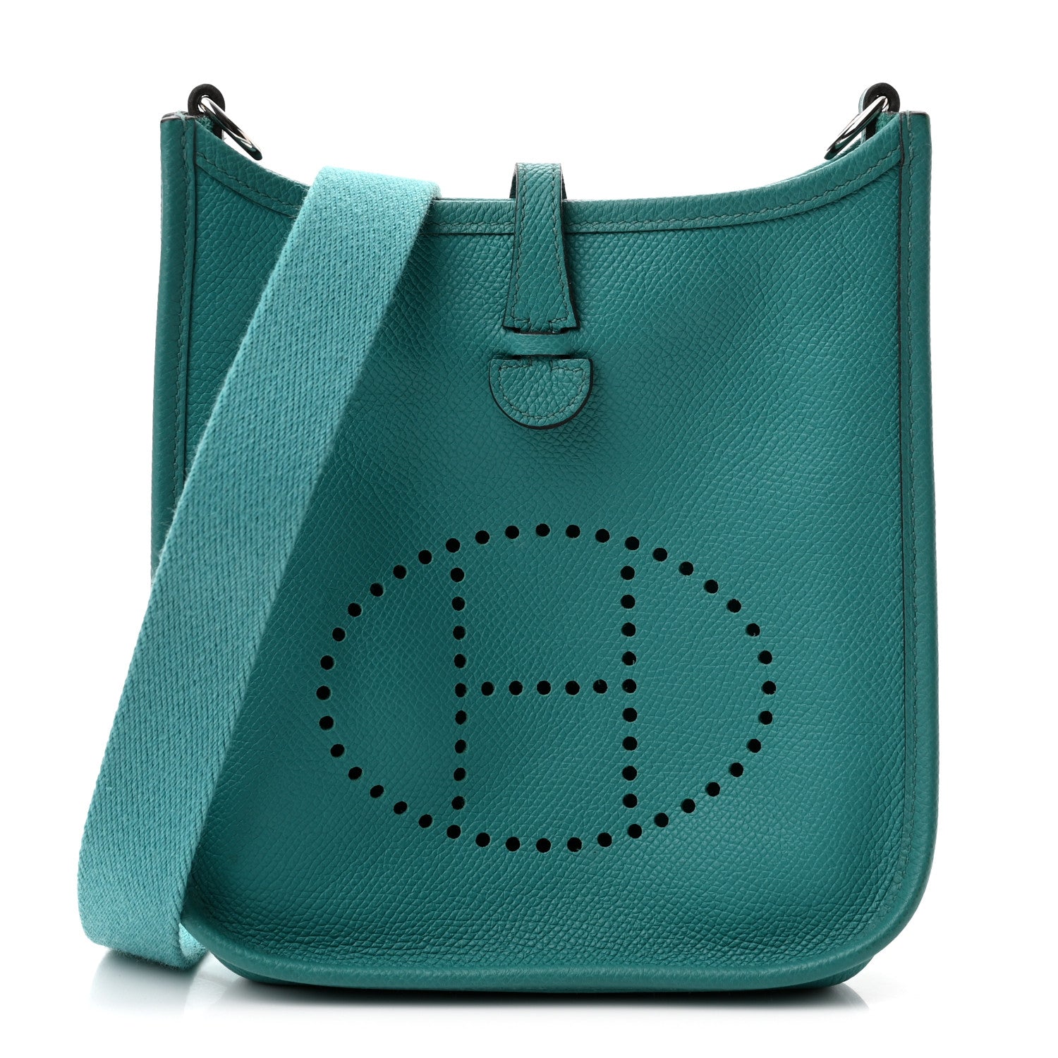 Hermes Epsom Evelyne TPM Bleu Paon 1 of 10