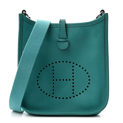 Hermes Epsom Evelyne TPM Bleu Paon 1 of 10