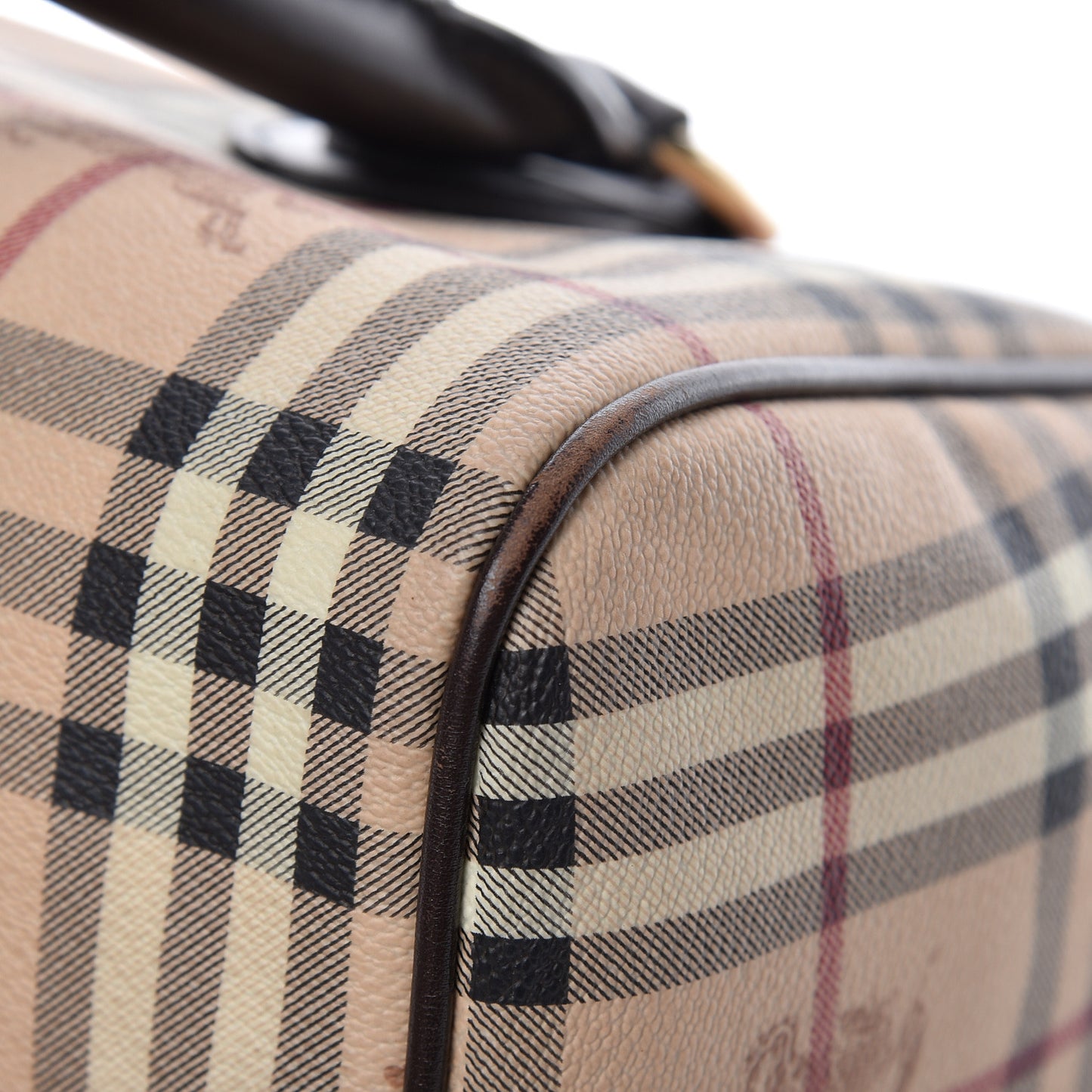 Haymarket Check Small Chester Bowling Bag Chocolate