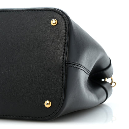 Valentino Garavani Nappa Vlogo Bucket Bag Black 9 of 10