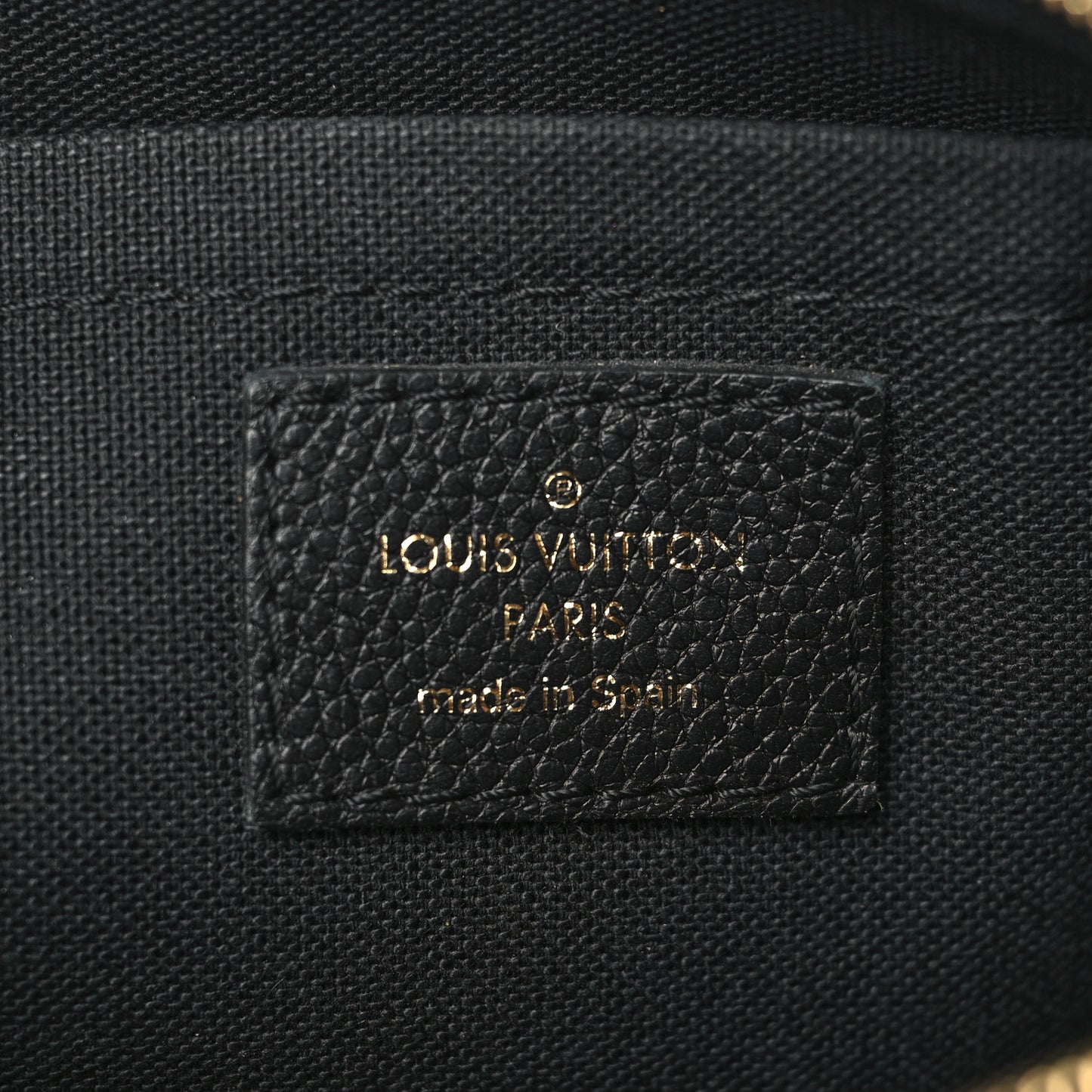 Monogram Pallas Clutch Black