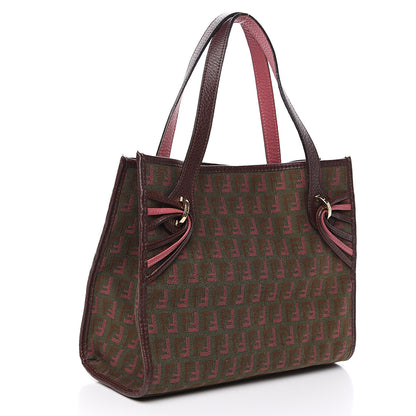 Fendi Zucchino Shopping Tote Multicolor 2 of 12