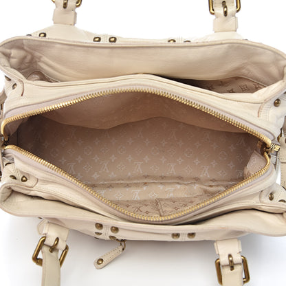 Louis Vuitton Lambskin Riveting White 5 of 28