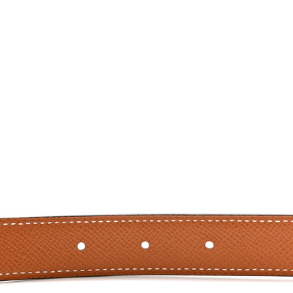 Hermes Swift Epsom 24mm Mini Constance H Belt 80 32 Black Gold 5 of 7
