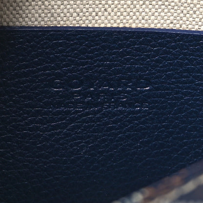Goyard Goyardine Plumet Wallet Clutch Navy 6 of 10