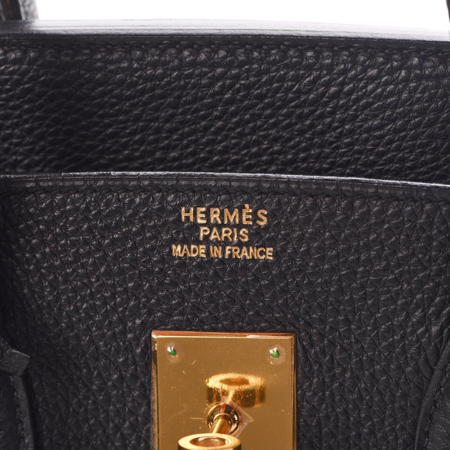 Hermes Togo Birkin 35 Black 16 of 33