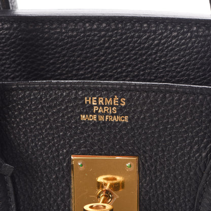 Hermes Togo Birkin 35 Black 16 of 33