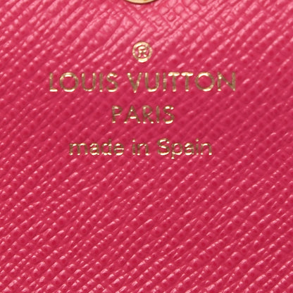 Louis Vuitton Monogram Bloom Flower Emilie Wallet 6 of 7