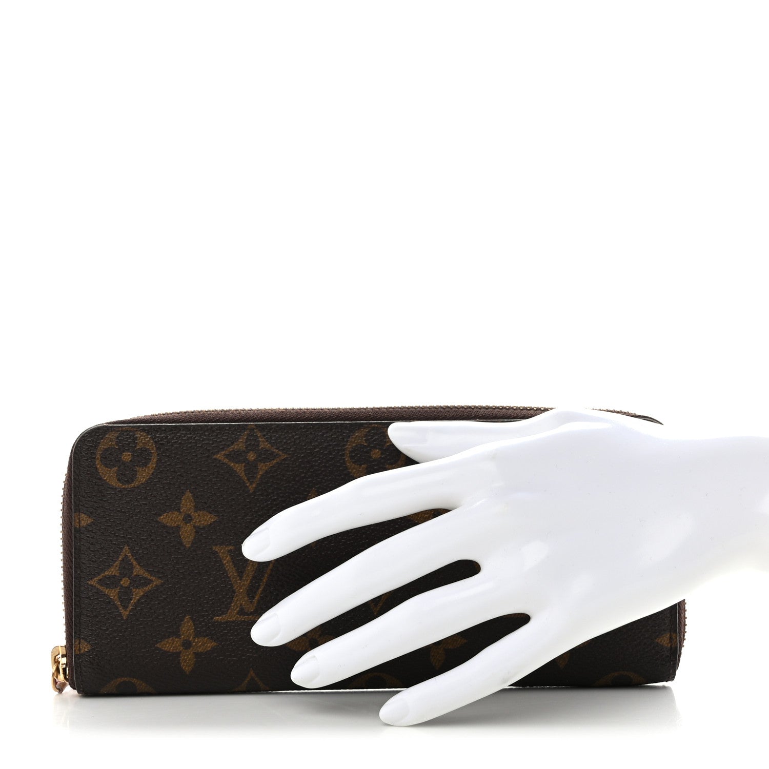 Louis Vuitton Monogram Clemence Wallet Rose Ballerine 2 of 11