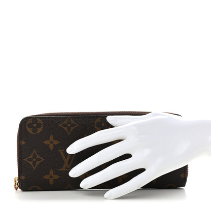 Louis Vuitton Monogram Clemence Wallet Rose Ballerine 2 of 11