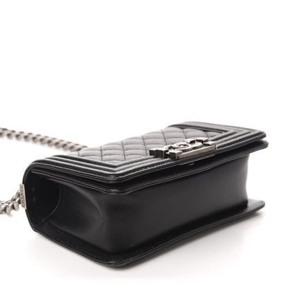 Chanel Caviar Quilted Small Boy Flap Black 4 of 10