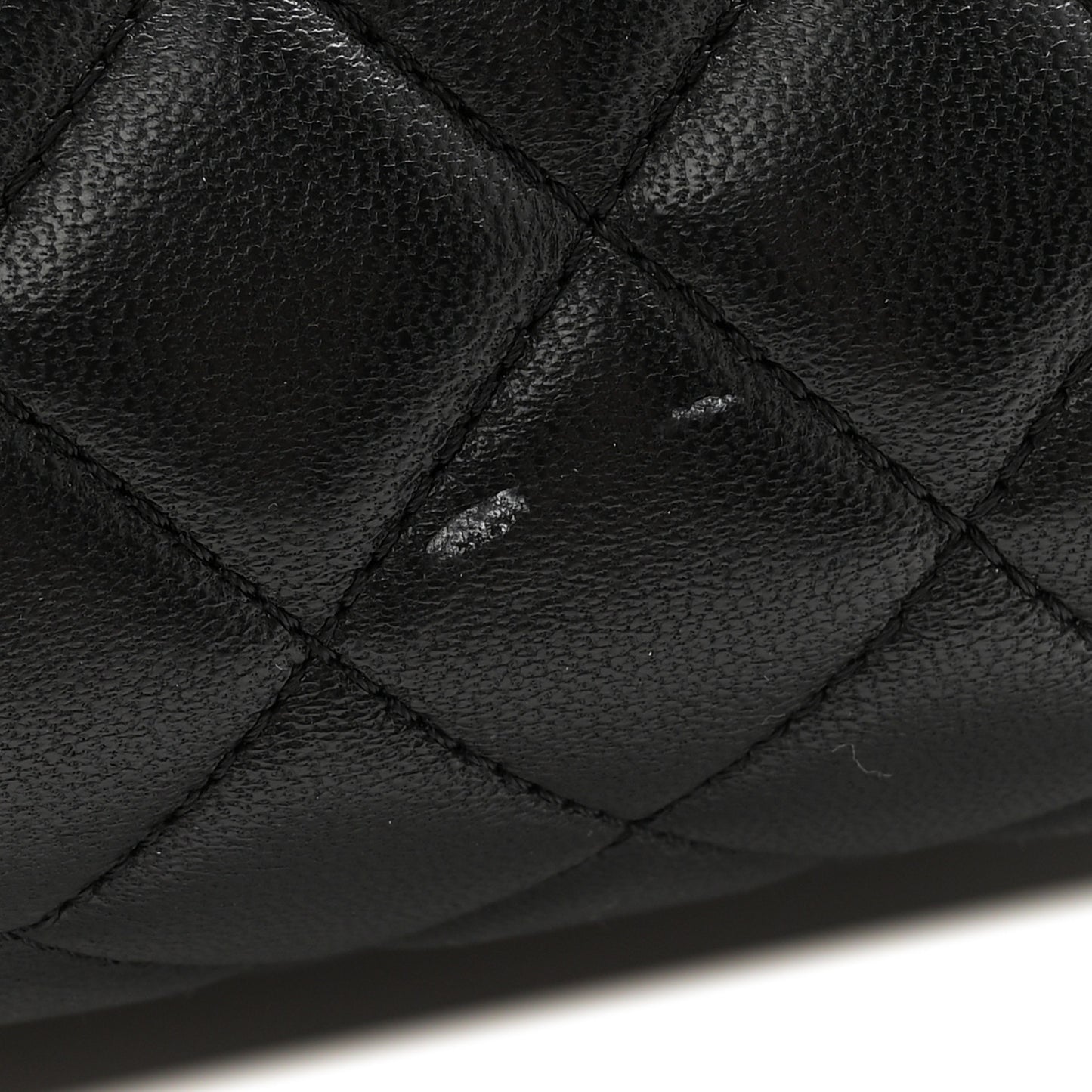 Lambskin Quilted Medium Just Mademoiselle Black