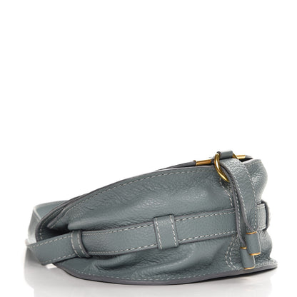 Chloe Calfskin Mini Marcie Round Crossbody Bag Cloudy Blue 4 of 7