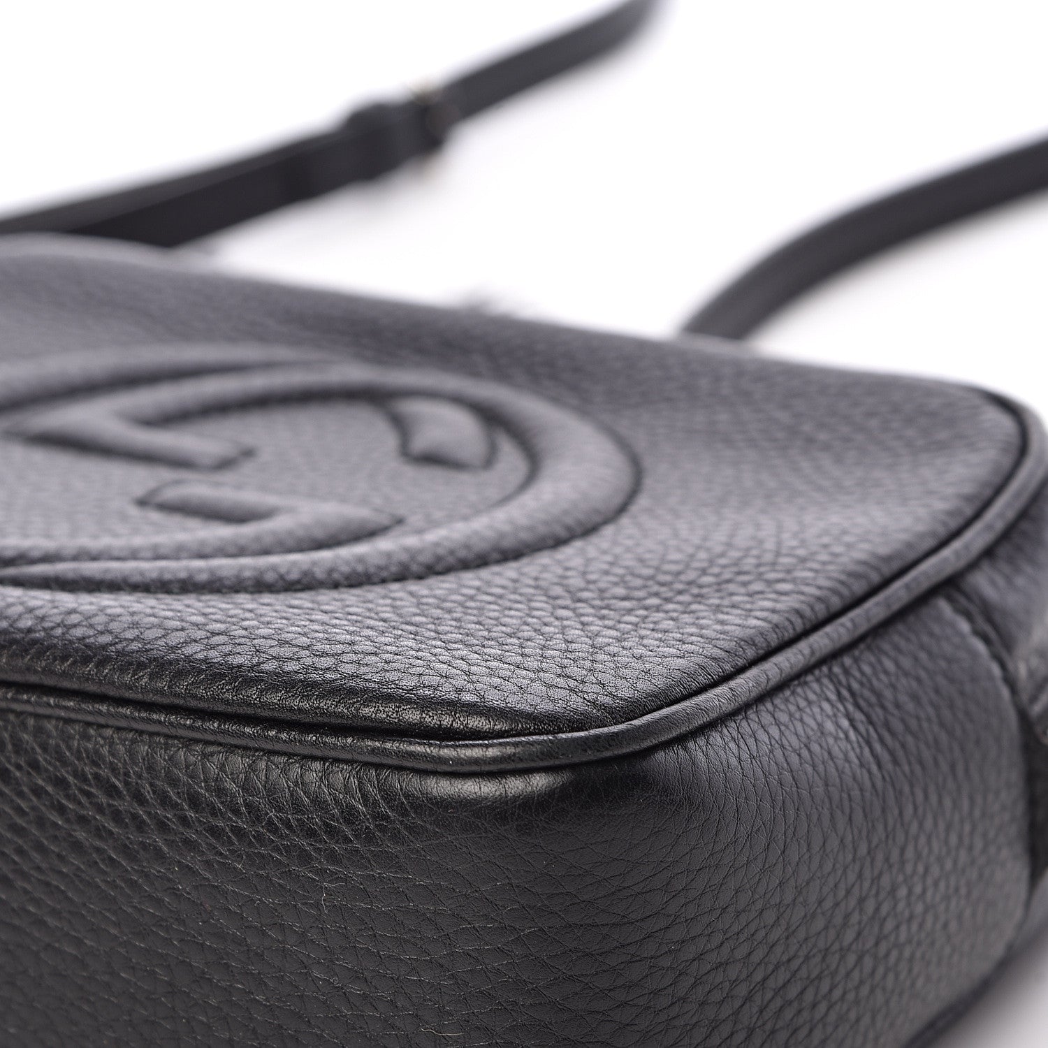 Gucci Pebbled Calfskin Small Soho Disco Bag Black 14 of 18