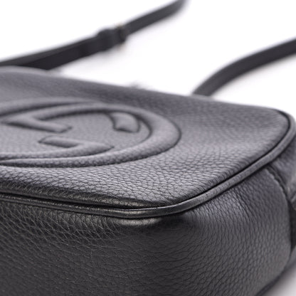 Gucci Pebbled Calfskin Small Soho Disco Bag Black 14 of 18