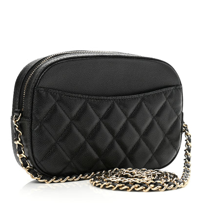 Chanel Caviar Quilted Vanity With Chain Black 4 of 12
