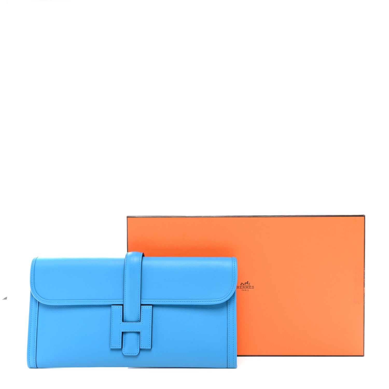 Hermes Swift Verso Jige Elan 29 Clutch Bleu Frida Rose Mexico 9 of 9