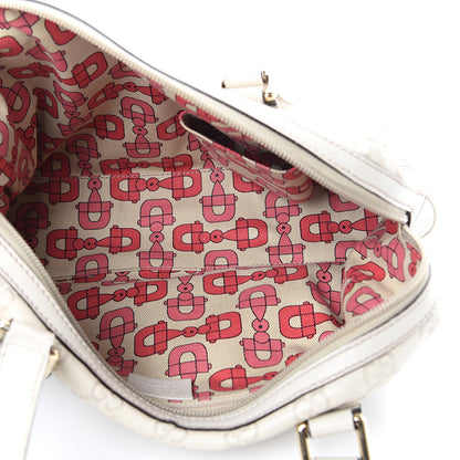 Gucci Guccissima Small Boston White 4 of 15