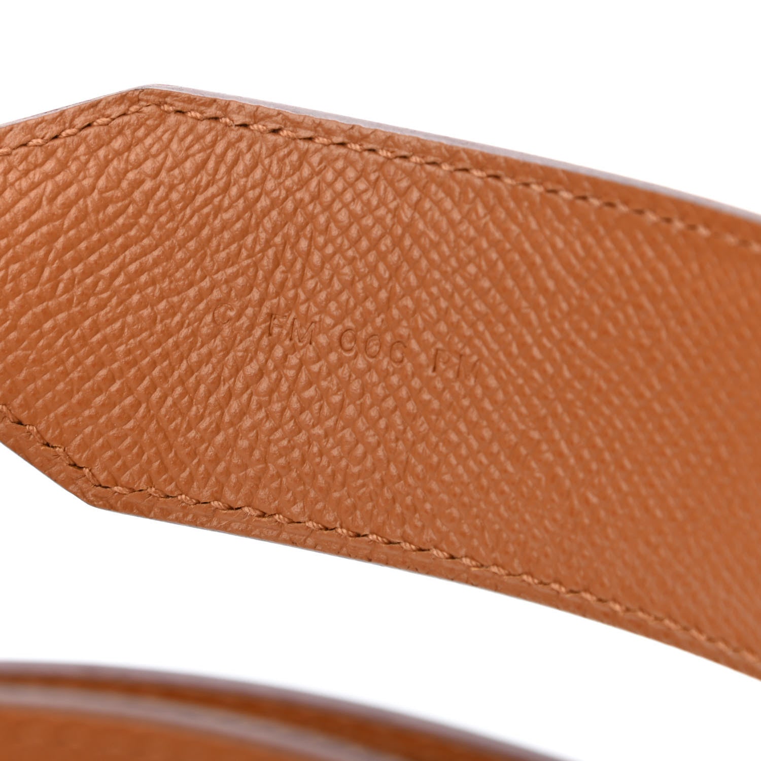 Hermes Epsom 40mm Tressage Shoulder Strap Black Craie Gold 4 of 4