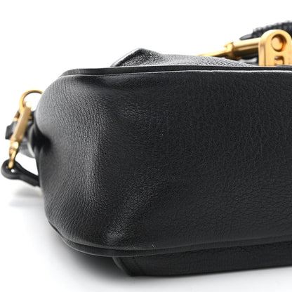 Chloe Grained Lambskin Calfskin Small Lexa Shoulder Bag Black 8 of 10