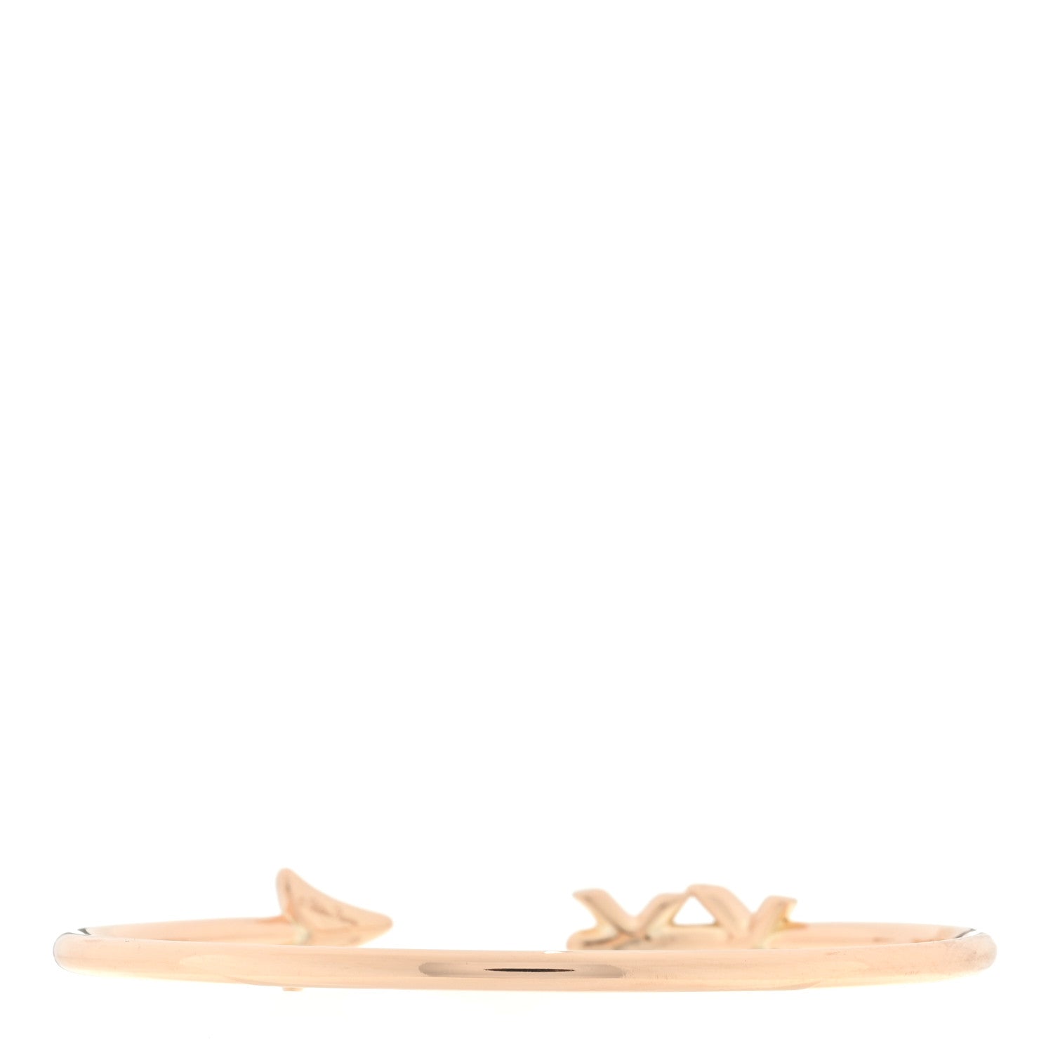 Tiffany 18K Rose Gold Paloma's Graffiti Arrow Cuff Bracelet 2 of 3